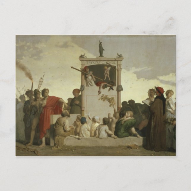 Carte Postale The Human Comedy, c.1852 (Devant)