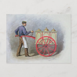 Carte Postale The Ice Cream Seller, 1895