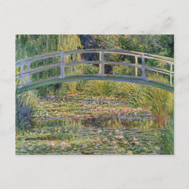 Carte Postale The Japanese Bridge by Claude Monet (Devant)