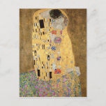 Carte Postale The Kiss, 1907-08<br><div class="desc">The Kiss,  1907-08 | par Gustav Klimt | Lieu de l'art : Osterreichische Galerie Belvedere,  Vienne,  Autriche | Artiste autrichien | Numéro de collection d'images : XAM601</div>
