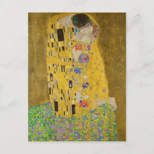 Carte Postale The Kiss (Lovers) de Gustav Klimt (1908-1909)