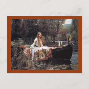 Carte Postale The Lady of Shallot