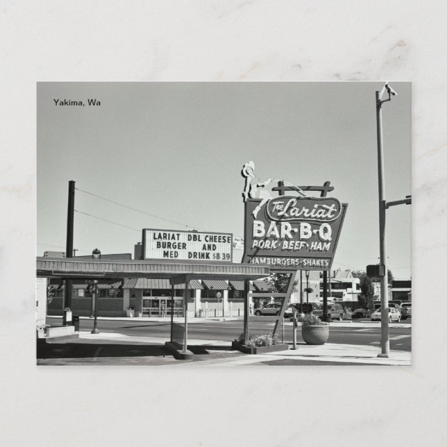 Carte Postale The Lariat - Yakima, WA (Devant)