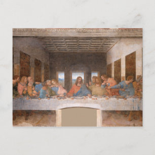 Carte Postale The Last Supper by Leonardo Da Vinci