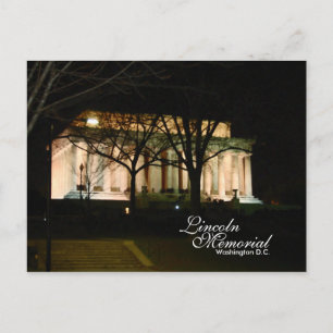 Carte Postale The Lincoln Memorial, Washington D.C.