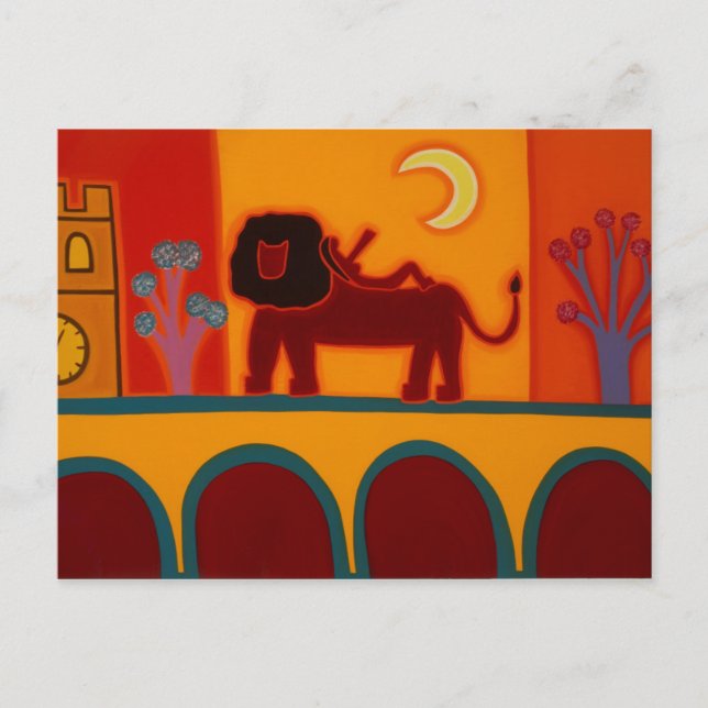 Carte Postale The Lion From Fulham Broadway 2008 (Devant)