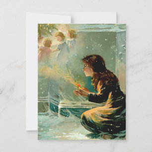 Carte Postale "The Little Match Girl" par E S Hardy