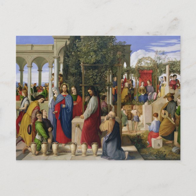 Carte Postale The Marriage at Cana, 1819 (Devant)
