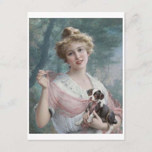 Carte Postale The Mischievous Puppy (1915) Emile Vernon (Devant)