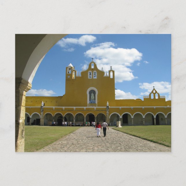Carte Postale The Monastery at Izamal, Mexico (Devant)