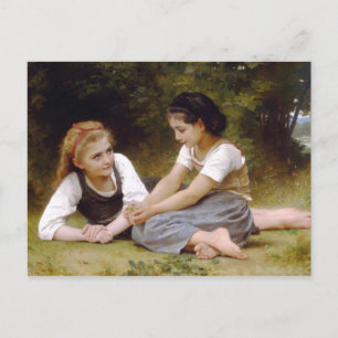 Carte Postale The Nut Gatherers by William-Adolphe Bouguereau