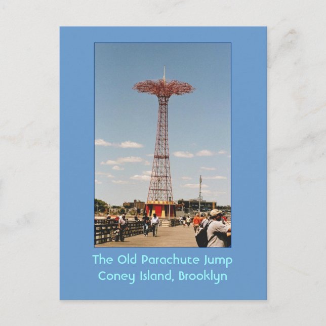 Carte Postale The Old Parachute Jump (Coney Island, NY) postcard (Devant)