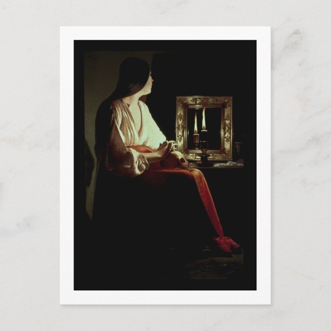 Carte Postale The Penitent Magdalen, c.1638-43 (Devant)