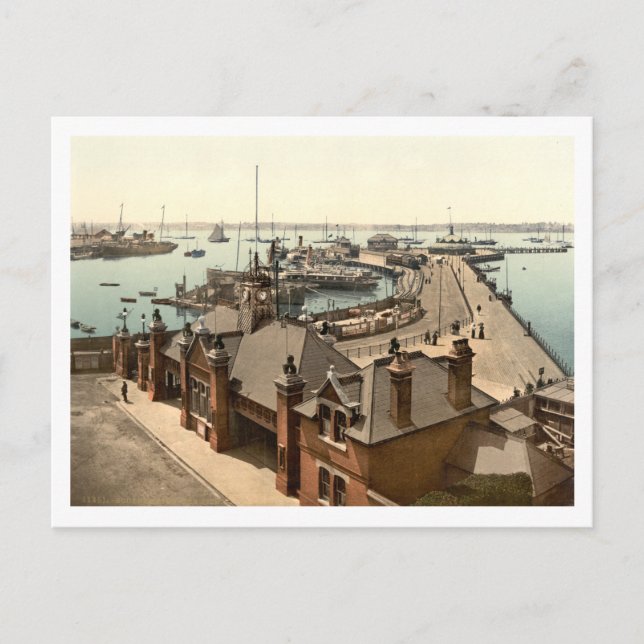Carte Postale The Pier, Southampton, Hampshire, Angleterre (Devant)