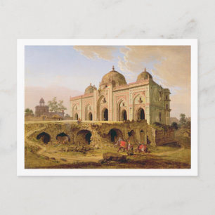 Carte Postale The Qal' A-l-Kuhna Masjid, Purana Qila, Delhi, c.1