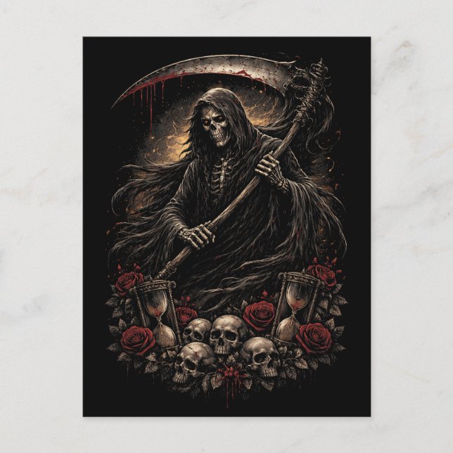 Carte Postale The Reaper’s Hourglass (Devant)