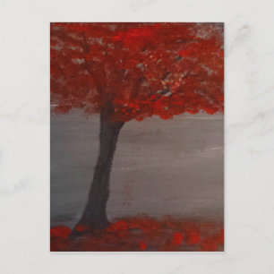 Carte Postale The Red Tree