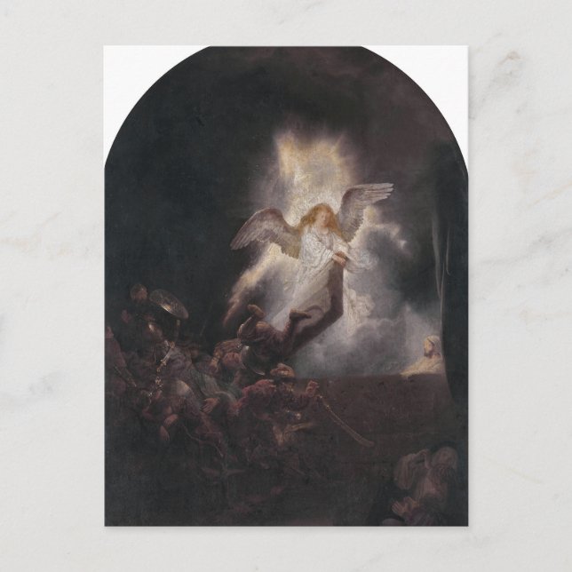 Carte Postale The Resurrection, Passion Cycle by Rembrandt Postc (Devant)