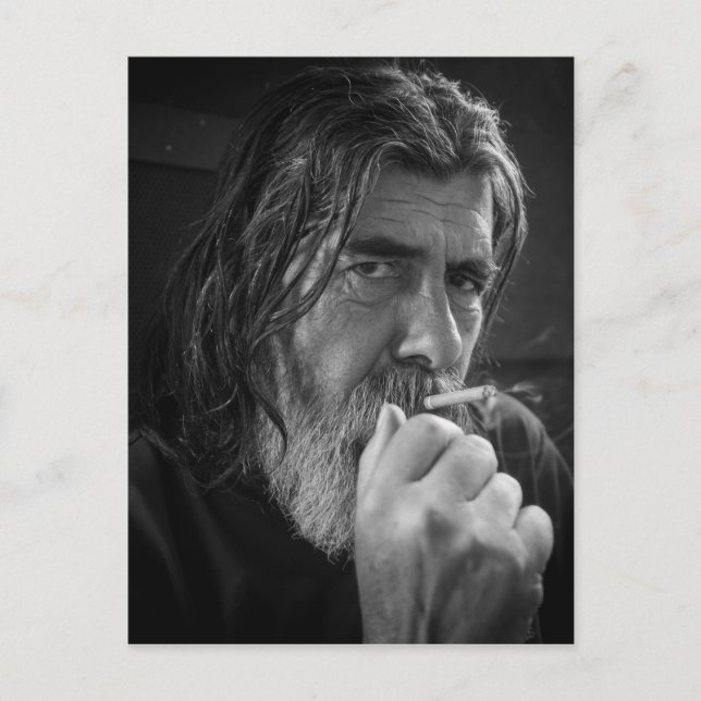 CARTE POSTALE THE SMOKING MAN (Devant)