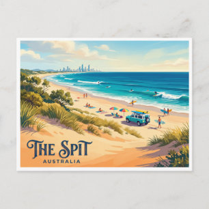 Carte Postale The Spit Gold Coast Australie