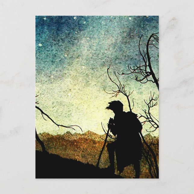 Carte Postale "The Stars That Nature Hung" par Arthur Rackham (Devant)