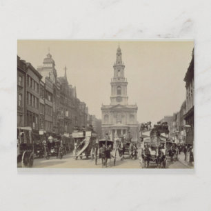 Carte Postale The Strand, vers 1880 (photo sépia)