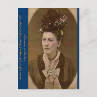 Carte Postale The Strength of a Woman