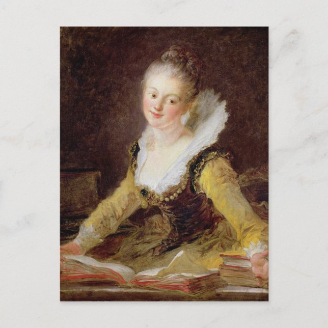 Carte Postale The Study, ou The Song, c.1769 (Devant)