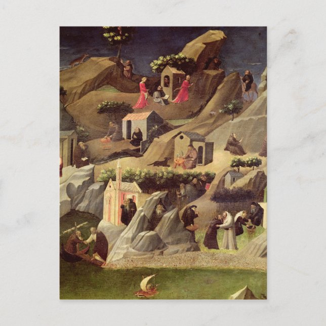 Carte Postale The Thebaid, c.1410 (Devant)