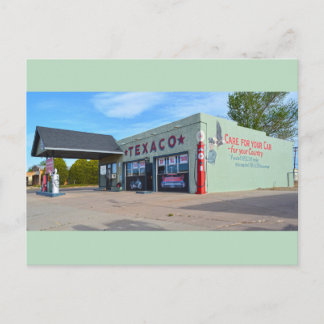 Carte Postale The Trade Station, Route 66, Tucumcari, New Mexico