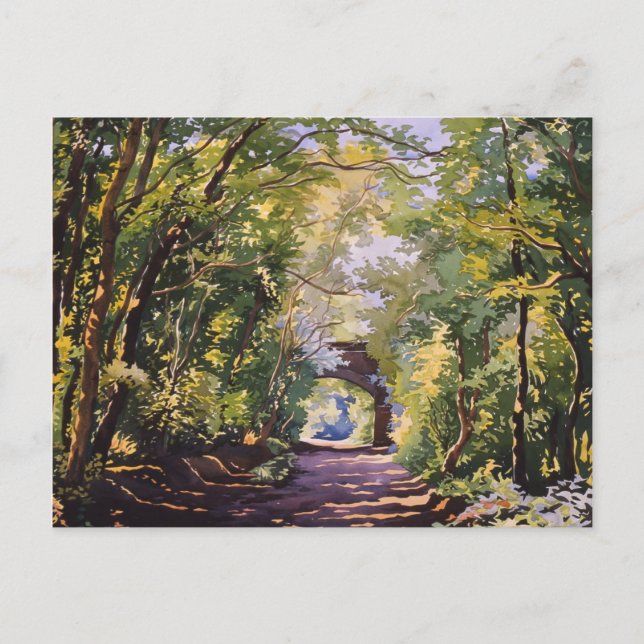 Carte Postale The Valley Walk Sudbury 2001 (Devant)