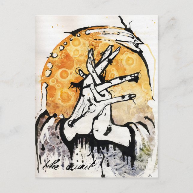 Carte Postale the wait (Devant)