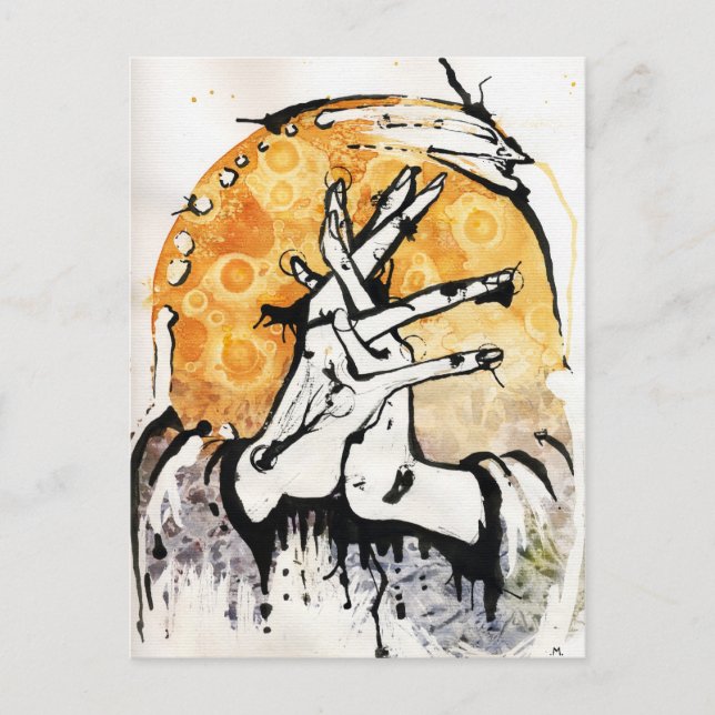 Carte Postale the wait (Devant)