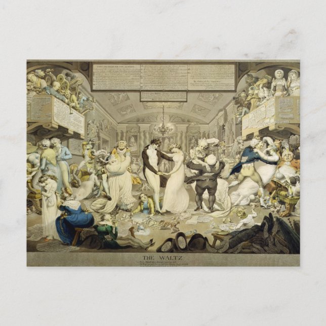 Carte Postale The Waltz (Devant)