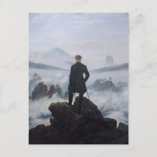 Carte Postale The wanderer above the sea of fog