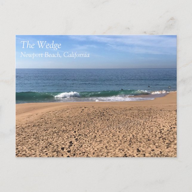 Carte Postale The Wedge, Newport Beach, Californie (Devant)