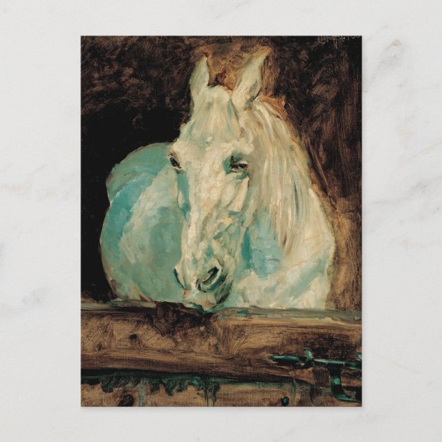 Carte Postale The White Horse Gazelle - Henri Toulouse-Lautrec (Devant)