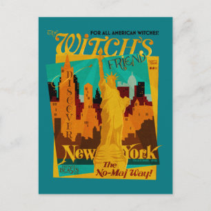 Carte Postale The Witch's Friend September Magazine