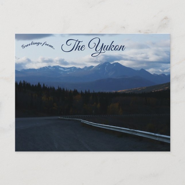 Carte Postale The Yukon Landscape (Devant)