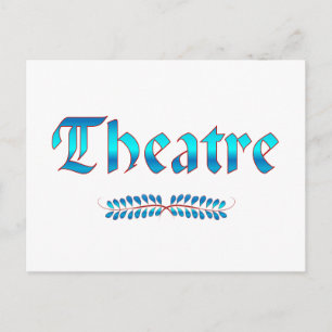 CARTE POSTALE THÉÂTRE