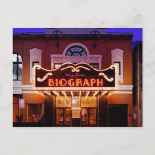 Carte Postale Théâtre biographique