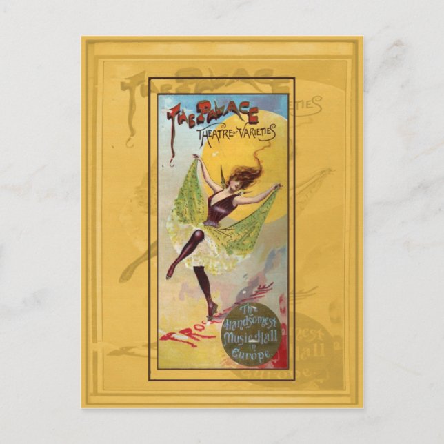 Carte Postale Théâtre du Palais des Variétés (Devant)