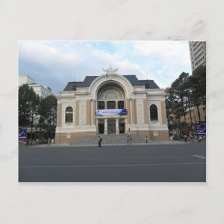 Carte Postale Théâtre municipal d'Hô Chi Minh au Vietnam