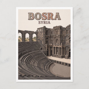 Carte Postale Théâtre romain de Bosra Syrie