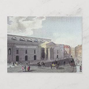 Carte Postale Théâtre royal, Covent Garden, 1809