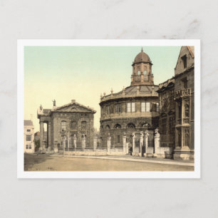 Carte Postale Théâtre Sheldonian, Oxford, Angleterre