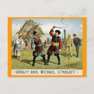 Carte Postale Théâtre Vintage "Michael Strogoff"