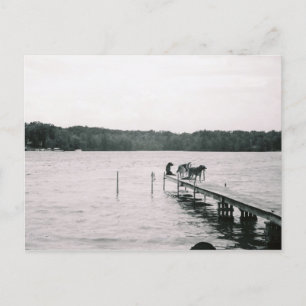Carte Postale Thelma sur le quai