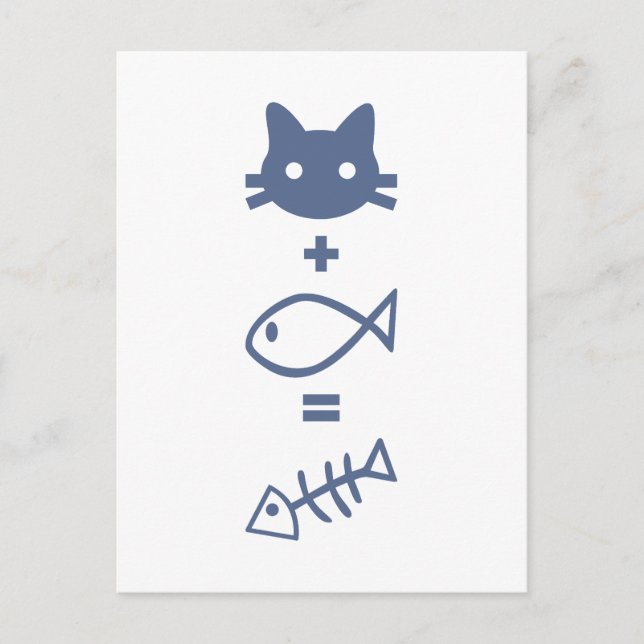 Carte Postale Thématique des chats (Devant)