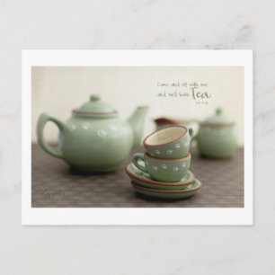 Carte Postale Thème d'amitié, Tea Lovers